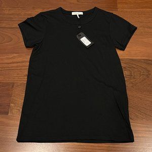 New RAG & BONE Core Tee Crewneck T-Shirt Black Women's XS X-Small NWT